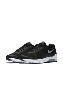 Sneaker Nike Sportswear "Air Max Invigor", Damen, Gr. 42,5, schwarz-wei&szlig; (schwarz, metallic silber, wei&szlig;), Synthetik, Textil, Schuhe Sneaker, Design auf den Spuren des Air Max 95