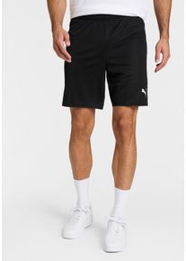 Trainingsshorts Puma "TEAMGOAL SHORTS", Herren, Gr. XXL, N-Gr, schwarz-wei&szlig; (Puma schwarz, Puma wei&szlig;), Interlock, Obermaterial: 100% Polyester, unifarben, regular fit kniefrei, Hosen Trainingsshorts, aus Polyester, kniefrei, mit Interlock-Material, modernes Design, Topseller