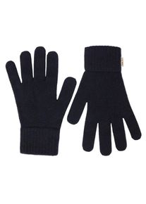 GOBI Cashmere Damer Fingerhandsker 'Essential Knit Cashmere Gloves' sort St&oslash;rrelse M