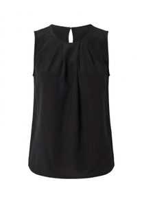 Posh Gear Kvinnor Blus 'Seidenbluse Gileseta' svart Storlek M