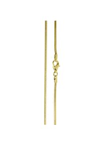Goldkette OSTSEE-SCHMUCK "OSTSEE-SCHMUCK Kette Schlange 1,6 mm Kette Schlange 1,6 mm" Gr. 42, gold (wei&szlig;, neutral), Halsketten, Damen, 42cm, Gelbgold 585, L: 42, Goldkette