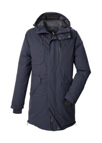G.I.G.A. by Killtec Parka "GW 65 MN PRK", Herren, Gr. L, blau (dunkelblau), Obermaterial: 100% Polyester.Futter: 100% Polyester.F&uuml;llung: 100% Polyester, G.I.G.A. DX BY KILLTEC, Jacken Parka, Wind- und wasserdichter Parka, atmungsaktiv, mit Teflon EcoElite&trade;
