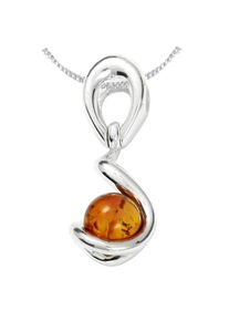 Kette mit Anh&auml;nger OSTSEE-SCHMUCK "OSTSEE-SCHMUCK Kette mit Anh&auml;nger Manja Kette mit Anh&auml;nger Manja" Gr. 42, silber (wei&szlig;, neutral), Halsketten, Damen, 42cm, Silber 925 (Sterlingsilber), L: 42, Kette mit Anh&auml;nger