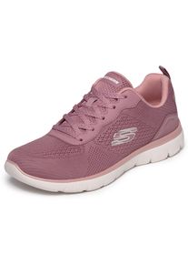 Sneaker Skechers "SUMMITS-QUIET DREAM", Damen, Gr. 43, rosa (mauve), Textil, Schuhe Sneaker, Schn&uuml;rschuh, Halbschuh, Freizeitsneaker, maschinenwaschbar