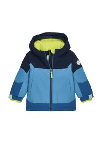 Skijacke "FISW 26 MNS SKI JCKT", Kinder, Gr. 122/128, blau (denim), Obermaterial: 100% Polyester.Futter: 100% Polyester.Futter 2: 100% Polyester.F&uuml;llung: 100% Polyester, FIRST INSTINCT BY Killtec, Jacken Skijacke, Wasserdichte Skijacke mit verl&auml;ngerbaren &Auml;rmeln und Schneefang
