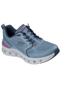 Slip-On Sneaker Skechers "GLIDE-STEP PRO", Damen, Gr. 39, graublau, Textil, Schuhe Slip-On Sneaker, Schlupfschuh, Halbschuh, Freizeitschuh, mit elastischen Schn&uuml;rsenkeln