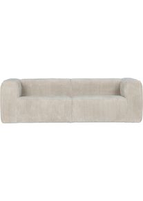 3,5-Sitzer Woood "Bean H 73 x B 242 x T 96 cm", natur, B:242cm H:73cm T:96cm, Sofas, 3 5-Sitzer, Tragkraft 350 kg, Maximale Verschlei&szlig;festigkeit, Pfleiglicht