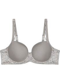 Triumph, B&uuml;gel-BH &raquo;Amourette WP&laquo; Stretch-Spitze, glatte Cups, atmungsaktiv, leicht, feminin, SILENT GREY, 70 - Cup C