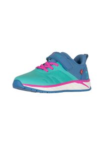 Outdoorschuh Trollkids "Kids Alesund Sneaker", Kinder, Gr. 35, blau (aquamarine, cornflower, light magenta), Synthetik, Schuhe Outdoorschuh, Auch f&uuml;r Hallensport geeignet