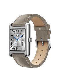 Ice Watch Smartwatch ICE-WATCH "ICE smart TKS 2.0", grau, grau, Smartwatches, Damen, Smartwatch, Armbanduhr, Damenuhr, Bluetooth, digital, Spiele, Lederarmband