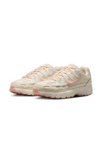Sneaker Nike Sportswear "W P-6000", Damen, Gr. 41, beige (sail, arctic orange, soft pearl), Textil, Schuhe Sneaker