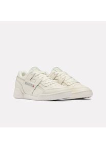 Sneaker Reebok CLASSIC "WORKOUT PLUS", Damen, Gr. 41, chalk, hazygr&uuml;n, rawgelb, Schuhe Sneaker