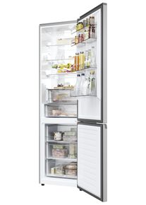 Haier K&uuml;hl-/Gefrierkombination "HDPW7620ANPK", Energieeffizienz: A, silber (inox), B:59,5cm H:205cm T:66,7cm, K&uuml;hlschr&auml;nke, Daylight: LED-Lichts&auml;ule f&uuml;r optimale Sicht, K&uuml;hl-/Gefrierkombination