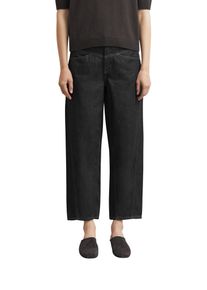 7/8-Jeans comma, Damen, Gr. 38, N-Gr, dunkelblau, Denim/Jeans, Obermaterial: 80% Baumwolle, 20% Lyocell, 7/8-L&auml;nge, Jeans 7/8-Jeans, Balloon Jeans, Mid Rise, Barrel Leg