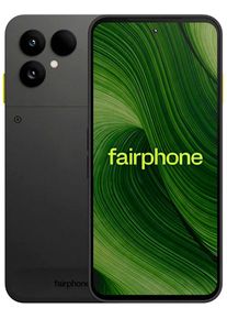 FAIRPHONE Smartphone "The FAIRPHONE (Gen. 6) 8GB/256GB", Energieeffizienz: A, horizon schwarz, 256 GB, Mobiltelefone, Smartphone