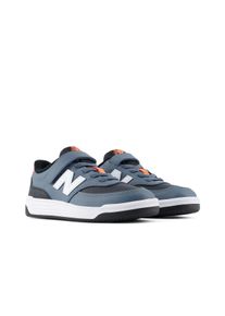 Sneaker New Balance "BB80", Jungen, Gr. 34,5, grau matter, tangerine heat, Synthetik, Schuhe Sneaker