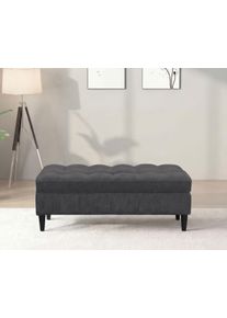 Hocker DOREL HOME "LINDHUS, Cord, Modul f&uuml;r die Lindhus-Sofas- Breite 120 cm", grau (anthrazit), B:120cm H:44cm T:60cm, 93% Polyester, 7% Nylon, Hocker, Hocker, verl&auml;ngert das Sofa zum Schlafsofa, Relaxsofa....