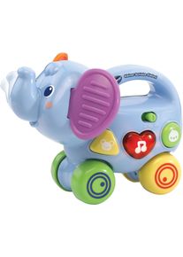 Lernspielzeug Vtech "VtechBaby, Kleiner Schiebe-Elefant", bunt, Lernspielzeug, BabyB:10cm H:14cm L:17cm, Kunststoff, Lernspielzeug, mit Sound, B:10cm H:14cm L:17cm