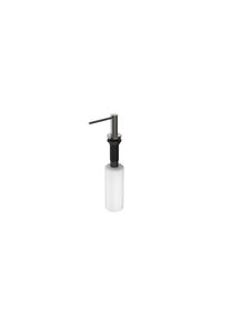Sch&uuml;tte Sch&uuml;tte , Graphitfarben, Wei&szlig; , Metall, Kunststoff , 6.4 cm , Spender problemlos zum Nachf&uuml;llen ,