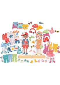 Konturenpuzzle HAPE "Magnetisches Anzieh-Puzzle", bunt, Puzzles, KinderB:30,6cm T:4,2cm, Holz, Metall, Konturenpuzzle, B:30,6cm T:4,2cm