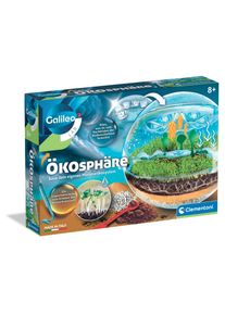 Experimentierkasten Clementoni "Galileo, Die &Ouml;kosph&auml;re", blau (wei&szlig;, neutral), Experimentierk&auml;sten, Kinder, Experimentierkasten, Made in Europe