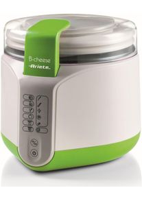 Ariete Joghurtbereiter "B-cheese 615, 2 Portionsbeh&auml;lter, je 400 ml", gr&uuml;n (gr&uuml;n, wei&szlig;), B:21cm H:21cm T:24cm, Joghurtbereiter, auch f&uuml;r vegane Joghurt- und K&auml;sezubereitung geeignet, Joghurtbereiter