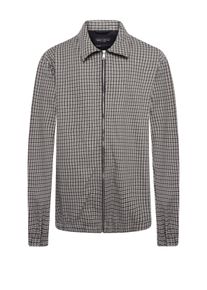 Marc O'Polo Big & Tall Sizes - Marc O'Polo - Oversized checked overshirt in cotton twill - 3XL