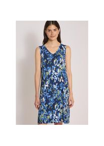 Cecil, Damen, Druckkleid Ohne Taschen Knielanges Sommerkleid mit Allover-Print, urban dark blue, XXL (46) - N-Gr, Jersey-Kleid f&uuml;r Damen von Cecil