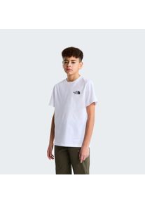 The North Face, Unisex, T-Shirt &raquo;TEEN EVOLUTION BOX NSE SS TEE&laquo;, TNF WHITE, XL, T-Shirt mit ikonischem Box-Logo f&uuml;r einen sportlichen Look