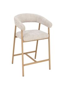 Livetastic , Eichefarben, Beige , Holz, Metall, Textil , Pappel , Sperrholz , 53x93x55 cm ,