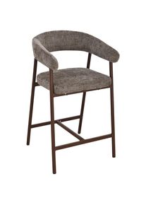 Livetastic , Braun, Walnussfarben , Holz, Metall, Textil , Pappel , Sperrholz , 53x93x55 cm ,