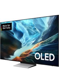 Samsung OLED-Fernseher "GQ77S90HAT", Energieeffizienz: E, schwarz (graphitschwarz), 77 &Prime;, Fernseher, Antireflexion mit Glare Free, OLED HDR+, Gaming mit 165Hz, HDMI 2.1, OLED-Fernseher