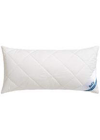 Microfaserkissen Beco "Beco Greenfirst gestepptes Kopfkissen 40x80 & 80x80cm", wei&szlig; (wei&szlig;, neutral), B:40cm L:80cm, Obermaterial: 100% Polyester, Kopfkissen, Microfaserkissen