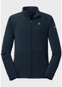 Sch&ouml;ffel Fleecejacke SCH&Ouml;FFEL "Fleece Jacket Toreck M", Herren, Gr. 58, blau (8820, blau), Oberstoff: 94% Polyester 6% Elasthan, regular fit, hoch geschlossener Ausschnitt, Jacken Fleecejacke