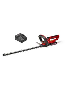 Einhell, Akku-Heckenschere &raquo;GC-CH 1855/1 Li Kit&laquo; (Set, ) mit Akku 18V/2,5 Ah und Schnellladeger&auml;t, rot, Inklusive 2,5 Ah Akku und Schnellladeger&auml;t