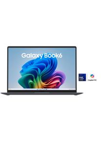 Samsung, Notebook &raquo;Galaxy Book6 NP760V&laquo; 40,6 cm / 16 &prime;&prime; Intel Core Ultra 7 1.000 GB SSD, Grau, 40,64 cm (16 Zoll) IPS Display mit WUXGA+ Aufl&ouml;sung
