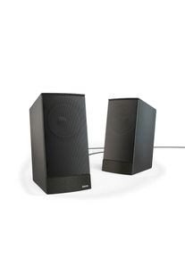 Hama, PC-Lautsprecher &raquo;PC Lautsprecher Boxen Set f&uuml;r PC oder Notebook, Farbe Schwarz&laquo; ( Lautst&auml;rkeregelung 8 W) Lautsprecherregelung, 3,5 mm 