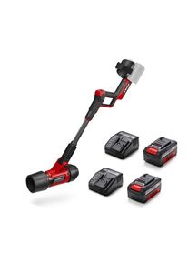 Einhell, Akku-Laubbl&auml;ser &raquo;PROFESSIONAL GP-LB 36/270 Li E (2x4,0 Ah)&laquo; mit Blasaufsatz, 2x Akku 18V 4,0Ah und 2x Ladeger&auml;t PXC Starter Kit C1, Schwarz, 