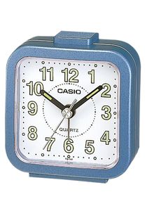 Quarzwecker Casio "WAKE UP TIMER", blau, Wecker, Quarzwecker, Wecker,Leuchtzeiger und -ziffern,Schlafzimmer,Geschenkidee,Neo-Display