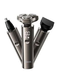 Hoco, Trimmer + Haarschneider, Other Shaving set 3in1 HP36 metal gray