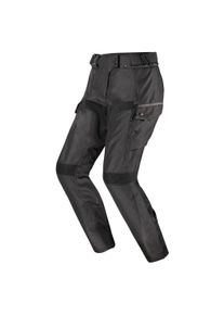 LS2, Motorradhose, Travel wasserdichte Damen Motorrad Textilhose, schwarz, Short S (Damen, Kurzgr&ouml;sse, S)