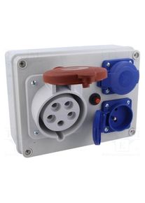 Pawbol Station&auml;re Schaltanlage R-BOX 190 1x32A, Telefon