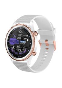 Carneo Queen Hr+ Smartwatch Rose Gold (44 mm, ohne SIM), Smartwatch