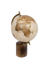 Atmosphera, Globus, Dekoracyjny globus na podstawie z drewna mango EXOTIC PANAMA, 35 cm (35 cm)