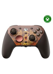 Gamesir G7 Pro Dragon's Dogma 2 Edition Tri-Mode (Android, PC, Xbox One S, Xbox One X, Xbox Series S, Xbox Series X), Gaming Controller, Gold, Schwarz