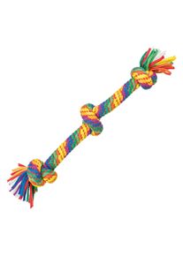 Trixie Zabawka sznur, dla psa, wielokolorowy, 45 cm, Hundespielzeug