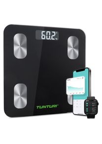 Tunturi, Personenwaage, SC30 Intelligente Analyse-Waage mit APP (180 kg)