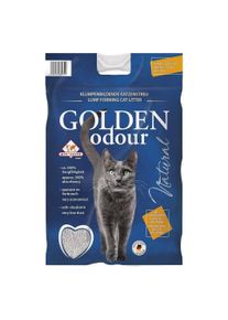 pet-earth Katzenstreu mit goldenem grauem Geruch, nat&uuml;rlich (Klumpend), Katzenstreu