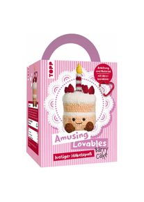 Frech Amusing Lovables - H&auml;kelset Barry Cake, Handarbeitsset, Mehrfarbig