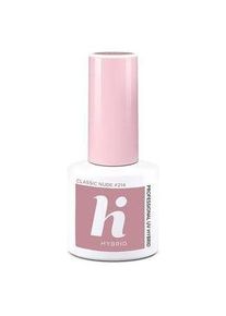 Hybrid, Nagellack, HI #214 Classic Nude Nagellack 5ml (Orange, Gel-Effekt Nagellack)